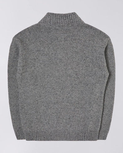 Maru Half Zip Sweater Grey Marl