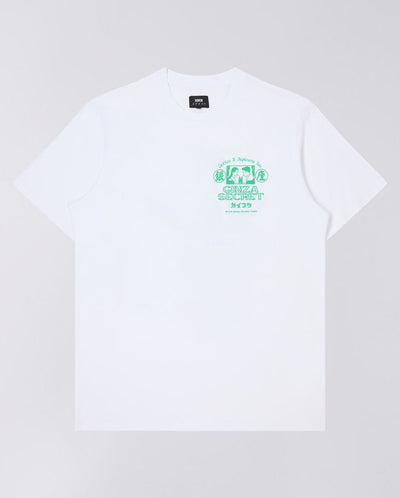 Ginza Secret Tee White Garment Washed