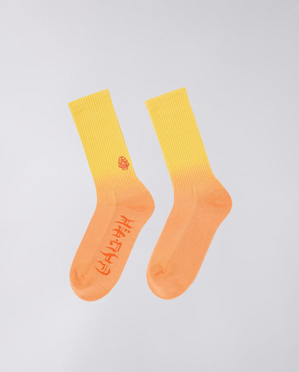 Dip Dye Socks Iceland Poppy