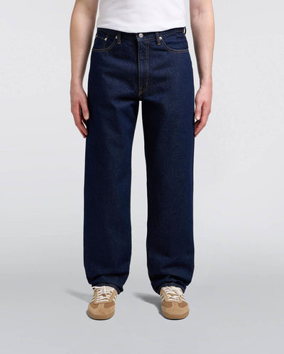 Loose Fit Kaihara Openend Denim Blue - Rinsed