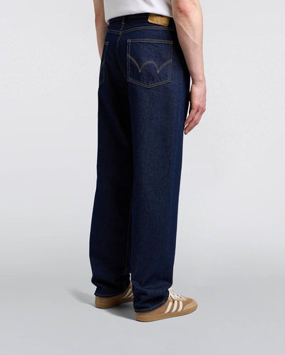 Loose Fit Kaihara Openend Denim Blue - Rinsed