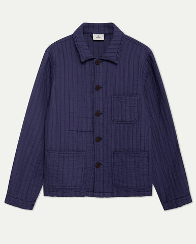 Branco Button Down Linen BLUE