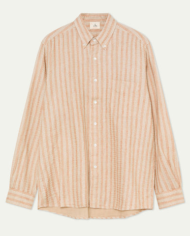 Branco Button Down Linen BLUE