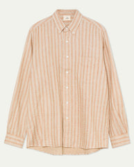 Bastos Loose Fit Shirt Clay Striped