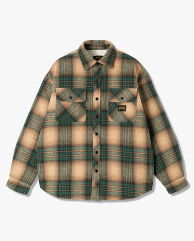 Aqua Plaid Flannel Shirt Aqua Plaid