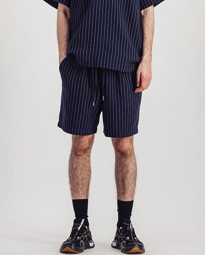 Bristol Shorts Navy Stripes