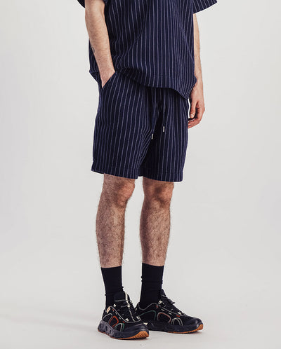 Bristol Shorts Navy Stripes