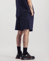 Bristol Shorts Navy Stripes