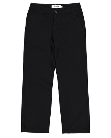 Double Pleats Flannel Pants NAVY