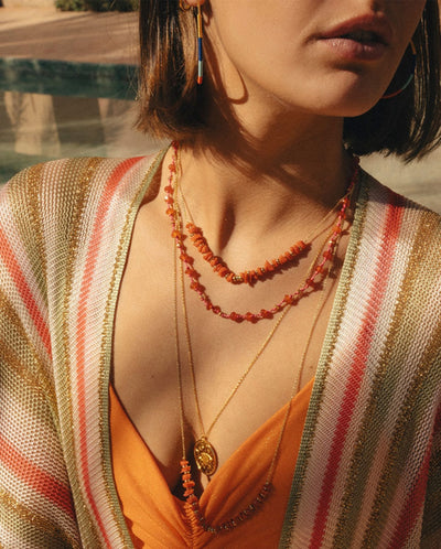 Coral Necklace GOLD