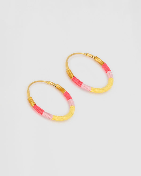 Bo Camiri Hoops Rose Flouro