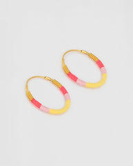 Bo Camiri Hoops Rose Flouro