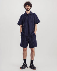 Bristol Polo Navy Stripes