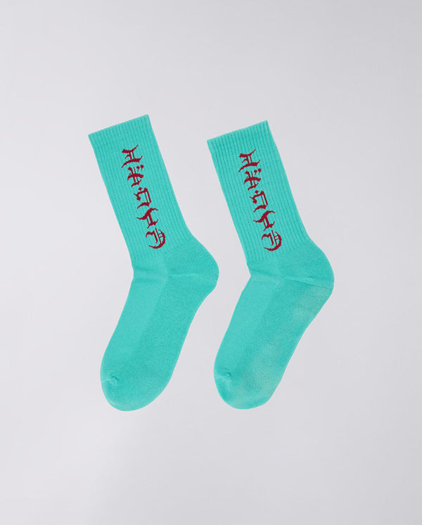 Sweet Socks Pool Blue Garment Washed